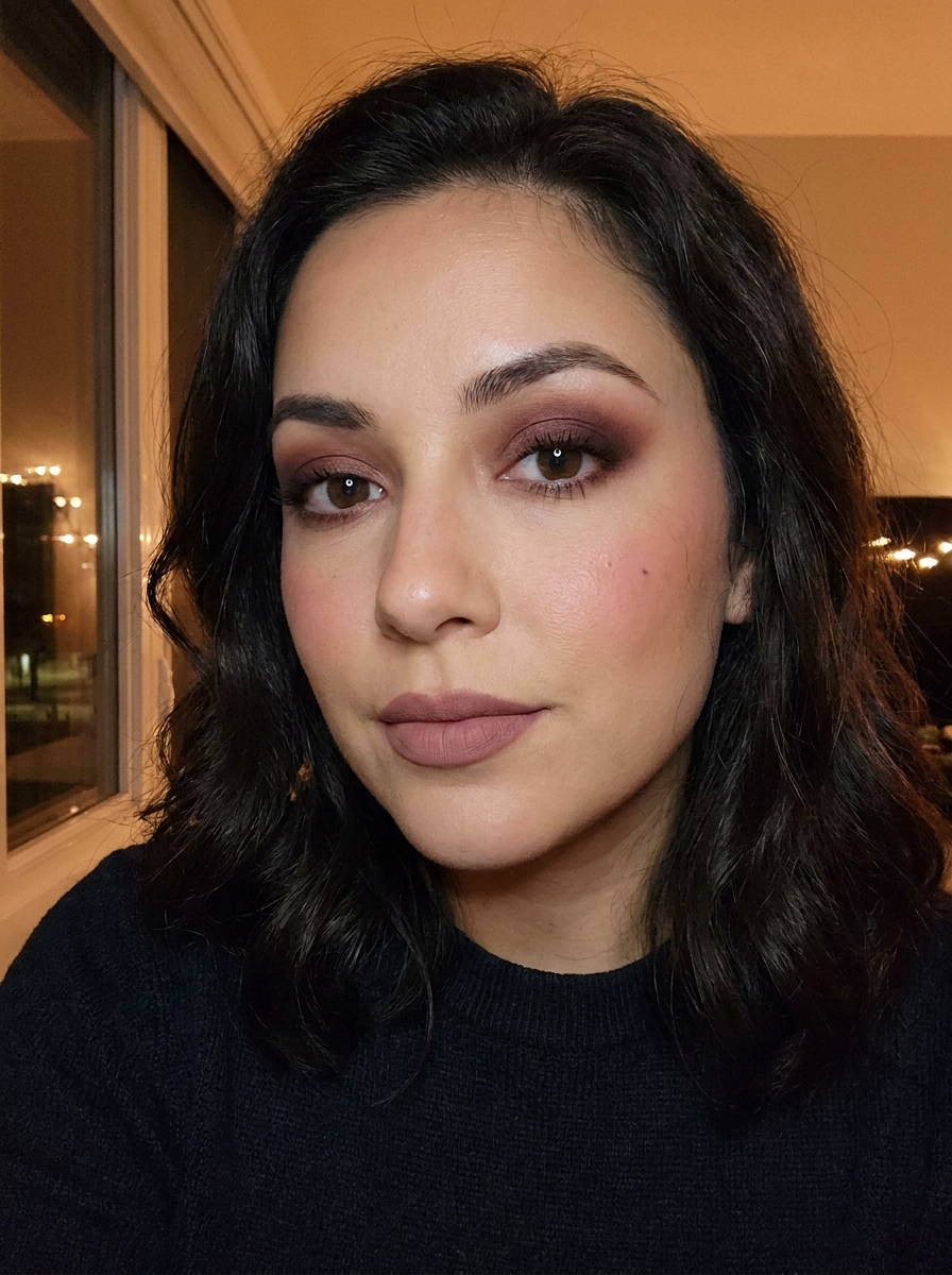 Burgundy Smokey Eye als Herbst Makeup Looks Inspiration 2026